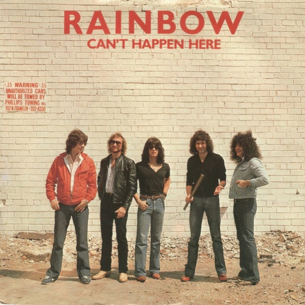 Rainbow - Can't Happen Here (7", Single, UK )