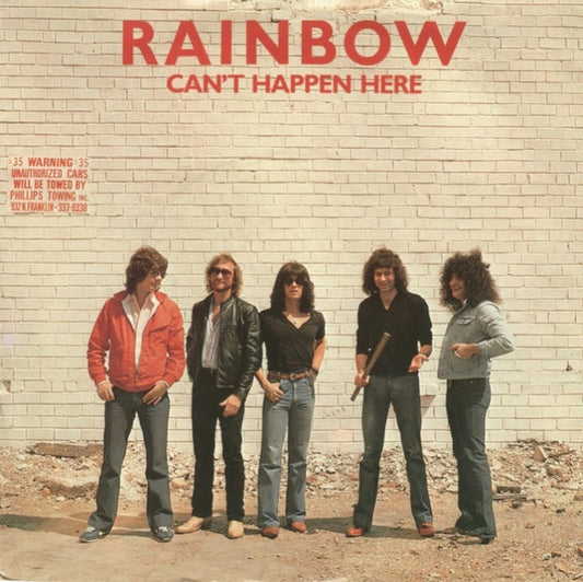Rainbow - Can't Happen Here (7", Single, UK )