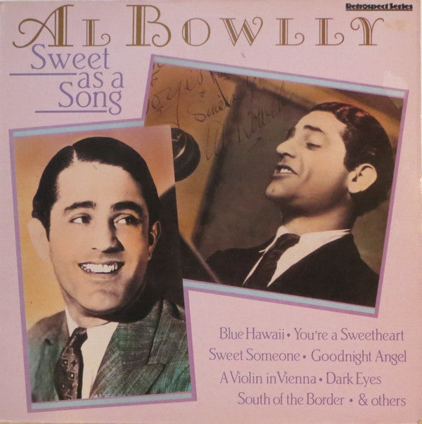 Al Bowlly - Sweet As A Song (LP, Comp, Mono)