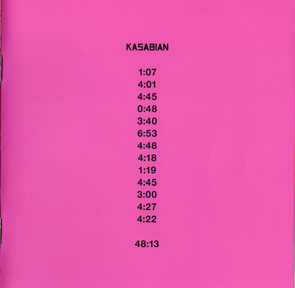 Kasabian - 48:13 (CD, Album)