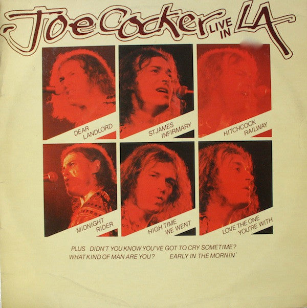 Joe Cocker - Live In L.A. (LP)