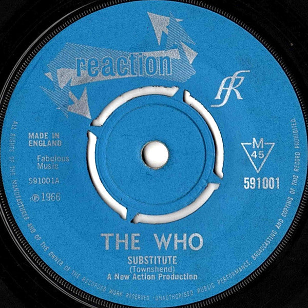 The Who - Substitute (7", Single, Mono, RE, Wal)