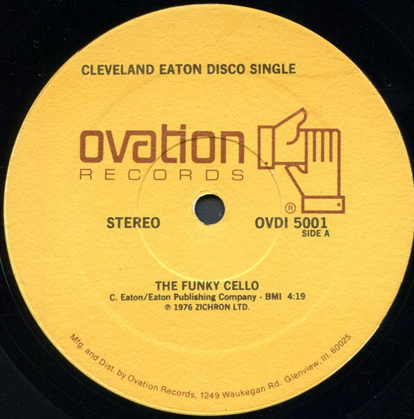 Cleveland Eaton - The Funky Cello  (12", Single)