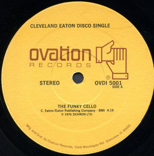 Cleveland Eaton - The Funky Cello  (12", Single)