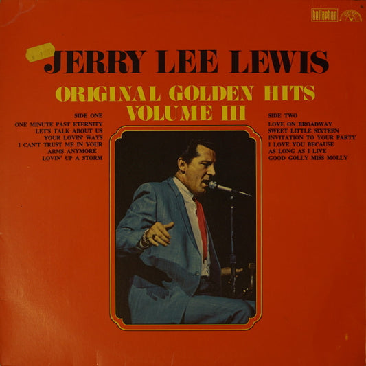 Jerry Lee Lewis - Original Golden Hits Volume III (LP, Comp, RE)