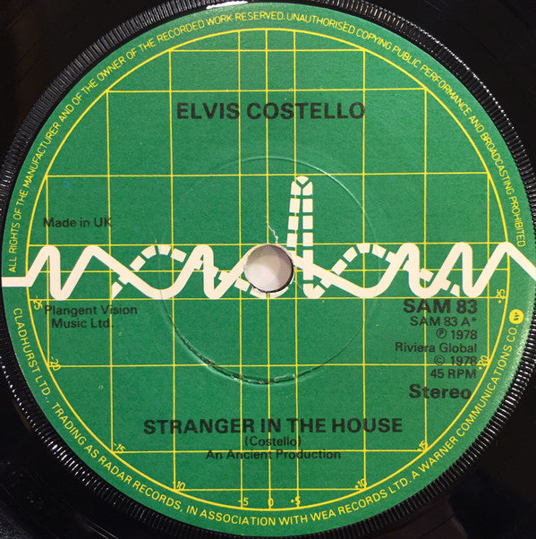 Elvis Costello - Stranger In The House (7", Single)