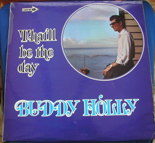 Buddy Holly - That'll Be The Day (LP, Album, Mono, RE, Bro)