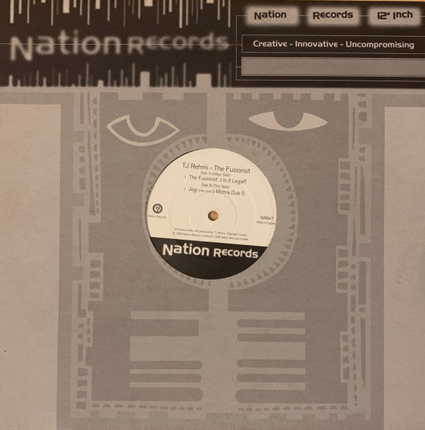TJ Rehmi - The Fusionist (12", EP)