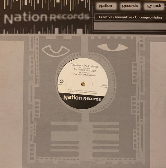 TJ Rehmi - The Fusionist (12", EP)