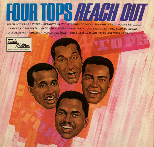 Four Tops - Four Tops Reach Out (LP, Album, Mono)