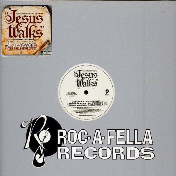 Kanye West - Jesus Walks (12", Promo)