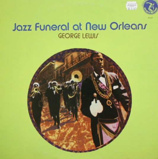 George Lewis (2) - Jazz Funeral At New Orleans (LP, Album)