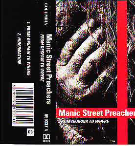 Manic Street Preachers - From Despair To Where (Cass, Single)