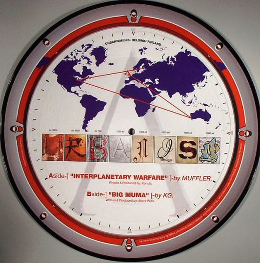 Muffler / KG (5) - Interplanetary Warfare / Big Muma (12", Pic)