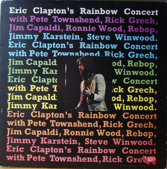 Eric Clapton - Eric Clapton's Rainbow Concert (LP, Album, RE)