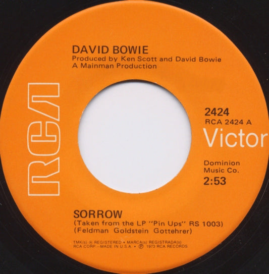David Bowie - Sorrow (7", Single)