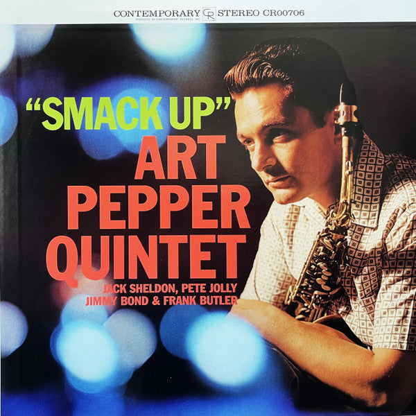 Art Pepper Quintet - Smack Up (LP, Album, RE, 180)