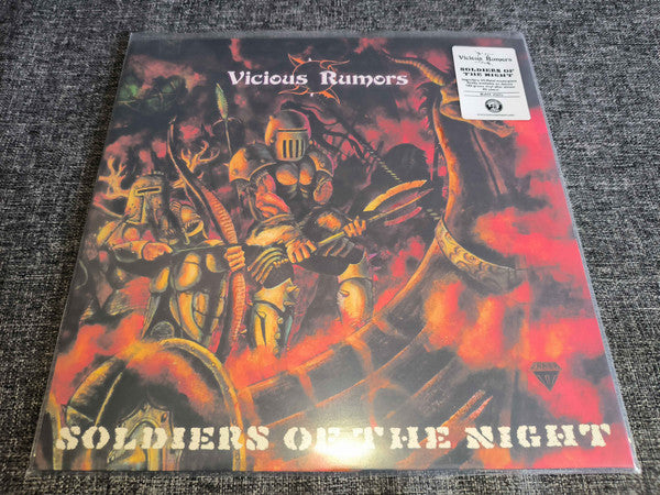 Vicious Rumors - Soldiers Of The Night (LP, Album, Ltd, Bla)