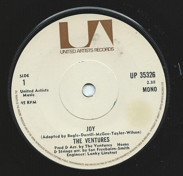 The Ventures - Joy (7")