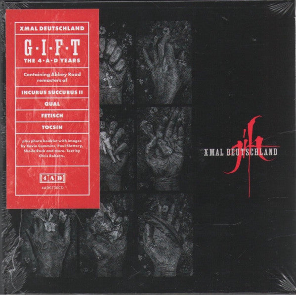 Xmal Deutschland* - Gift (The 4AD Years 1983-1984) (CD, Album, RE, RM + CD, Album, RE, RM + Comp)