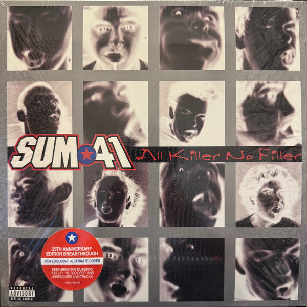 Sum 41 - All Killer No Filler (2xLP, Album, RE, Sil + LP, S/Sided, Sil + Ltd, 25t)