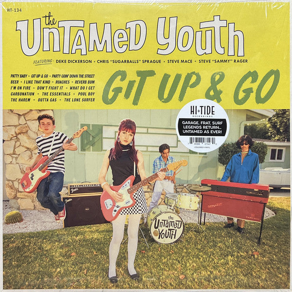 The Untamed Youth* - Git Up & Go (LP, Yel)