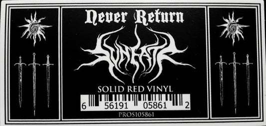 SVNEATR - Never Return (LP, Album, Red)