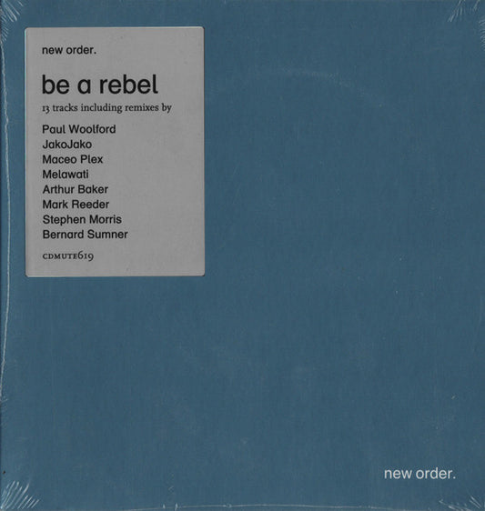 New Order - Be A Rebel (CD, Single)