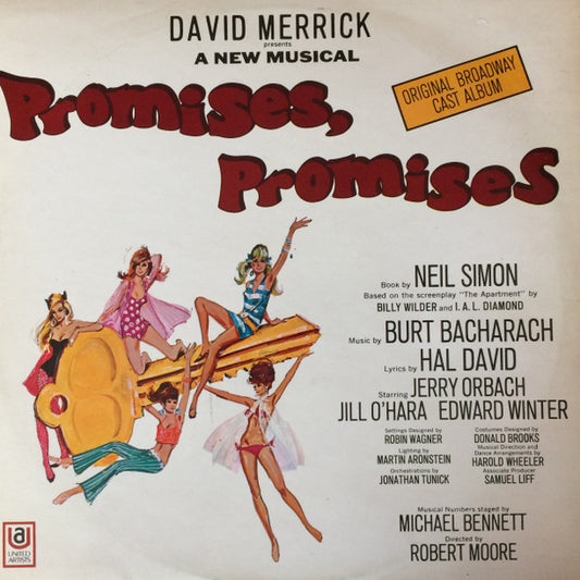 Burt Bacharach, Hal David - Original Broadway Cast* - Promises, Promises (LP, Album)