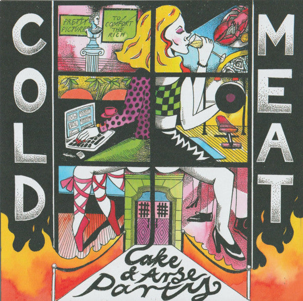 Cold Meat (2) - Cake & Arse Party (7", EP)
