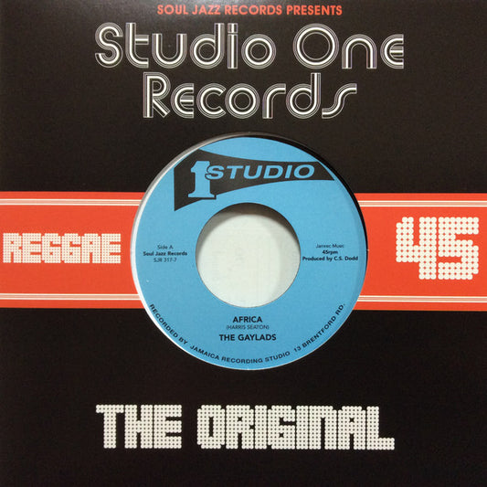 The Gaylads / Sound Dimension - Africa / Congo Rock (7", Single, RP, Rem)