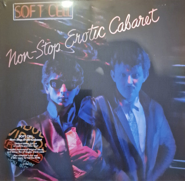 Soft Cell - Non-Stop Erotic Cabaret (LP, RE, Yel + LP, Comp, Blu + Album, Ltd, RM, Gat)
