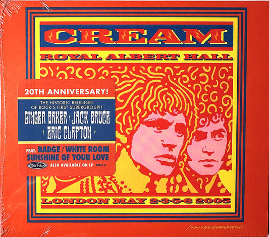 Cream (2) - Royal Albert Hall - London - May 2-3-5-6 2005 (2xCD, Album, Ltd, RE)
