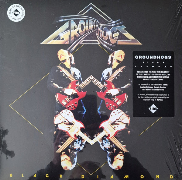 Groundhogs* - Black Diamond (LP, Album, RSD, RE, Gol)