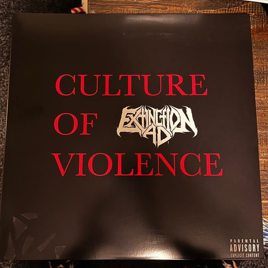 Extinction A.D. - Culture Of Violence (LP, Album, Dlx, Ltd, S/Edition, Red + 10", EP, Cle)