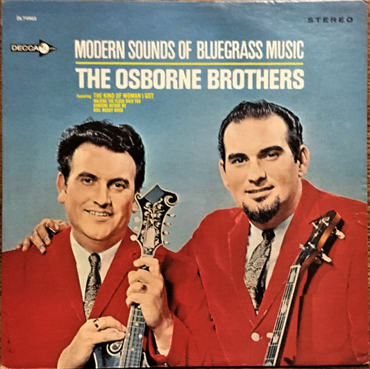 The Osborne Brothers - Modern Sounds Of Bluegrass Music (LP, Album, Pin)