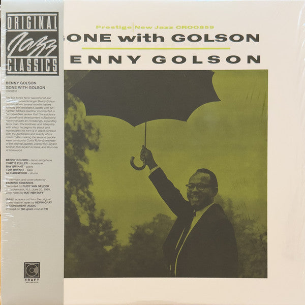 Benny Golson - Gone With Golson (LP, Album, RE, 180)