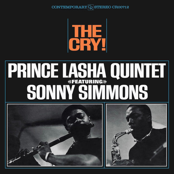 Prince Lasha Quintet Featuring Sonny Simmons - The Cry! (LP, Album, RE, 180)