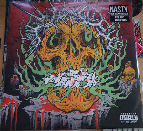 Nasty (7) - Heartbreak Criminals (LP, Album + CD, Album)