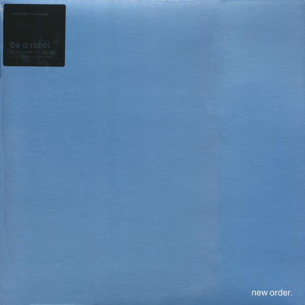New Order - Be A Rebel (12", EP, Single, Ltd, Gre)