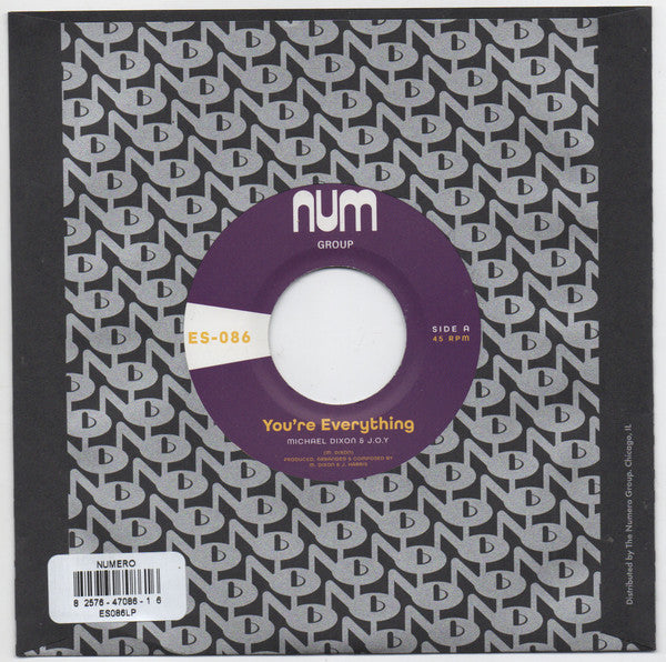 Michael Dixon & J.O.Y. - You're Everything (7", RE)