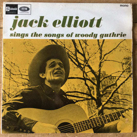 Jack Elliott* - Jack Elliott Sings The Songs Of Woody Guthrie (LP)