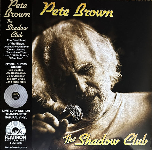 Pete Brown (5) - The Shadow Club (LP, Album, Ltd, 1st)