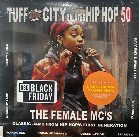 Various - Tuff City Salutes Hip Hop 50: The Female MCs (LP, Ora + 7", Single + RSD, Comp, Ltd)