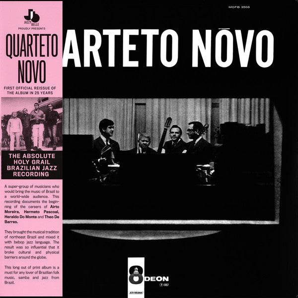 Quarteto Novo - Quarteto Novo (LP, Album, Ltd, RE, RM)