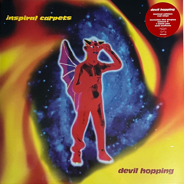 Inspiral Carpets - Devil Hopping (LP, Album, Ltd, RE, Red)