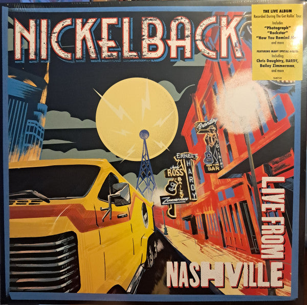 Nickelback - Live From Nashville (2xLP, Album)