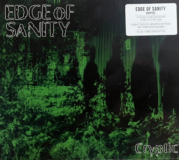 Edge Of Sanity - Cryptic (CD, Album, RE, RM + CD + Dlx, Ltd, O-C)