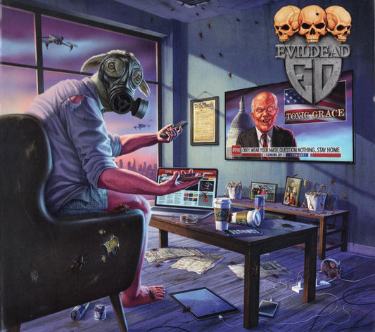 Evildead - Toxic Grace (CD, Album, Dig)