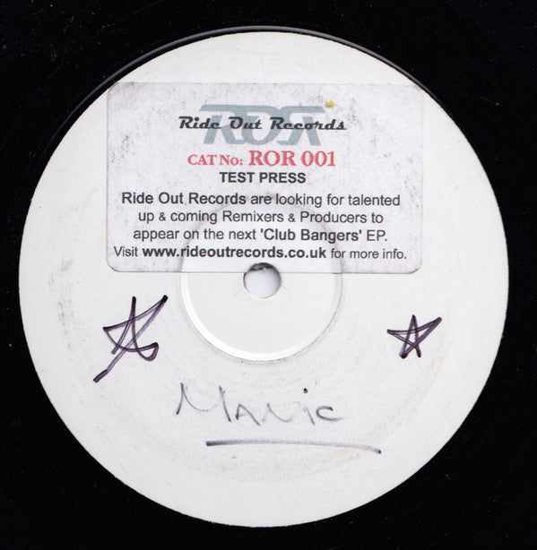 Shay & Sinista - Club Bangers Vol 1 (12", TP)